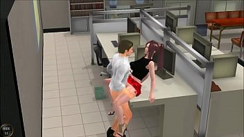 Putar Kantor larut malam - rekaman game hentai animasi 3d