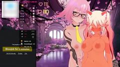 Redare El Xox și MizzPeachy's Explicit Hentai Stream - Pussy Licking and Cumming