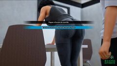 Afspelen Milfy City Episode 31: Steamy Kiss and Spaanse les met de hete stiefmoeder