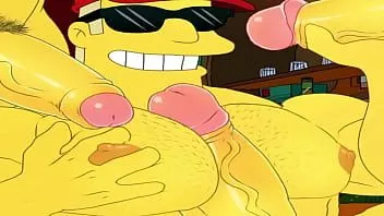 Afspelen Duffman oh yeah - gay cartoon animatie - de simpson