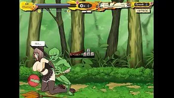 Reproduzir Novo jogo de hentai da menina bruxa. linda garota fazendo sexo com goblins e orcs no jogo hentai ryona sexy