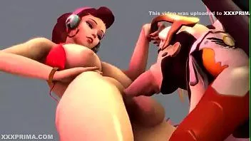play Mercy enjoys giving oral sex to her overwatch friends. xxxprima.com