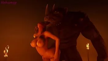 Putar Monster besar bercinta dengan gadis cantik | monster berbulu | kehidupan liar porno 3d