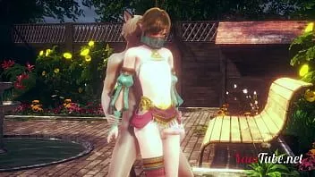 Afspelen Zelda yaoi - link femboy wordt geneukt en komt klaar in zijn kont