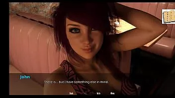 Jouer Wvm 113, bavardant avec une superbe milf aux cheveux roses.