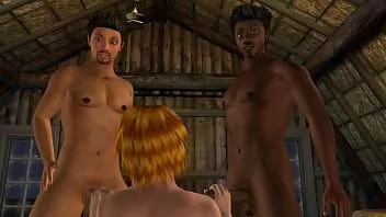 Oynat 3d eşcinsel seks animasyonu: patron kim? (Fransızca versiyonu)