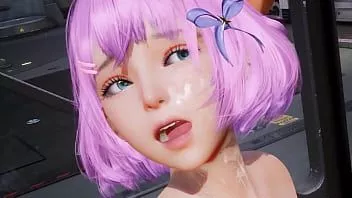 play 3d هنتاي دفعة المتشددين الجنس الشرجي مع وجه ahegao غير خاضعة للرقابة