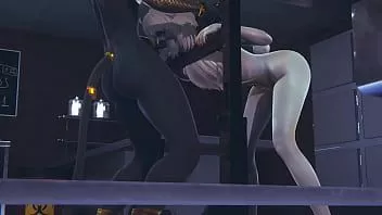 Oynat Yaoi femboy tüylü - köpek çocuk anubis ve kedi çocuk mew üçlü bir tavşan çocukla sert seks - sissy crossdress japon asyalı manga anime film oyun porno gay