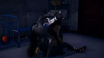 Oynat Yaoi tüylü - yiff anubis the dogboy ve bir catboy bir depoda sert seks - sissy crossdress japon asya manga anime film oyun porno gay