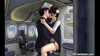 play Bleke 3d stewardess zuigt lul en wordt hard geneukt