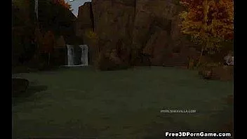 play Foxy 3d bionda miele viene scopata mentre è in campeggio