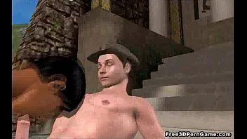 play Calda volpe ebano 3d che si fa doppiare all'aperto