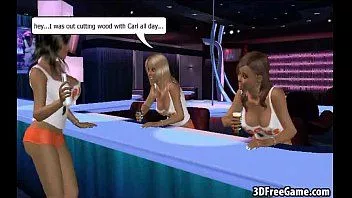 Play Hot 3d babes are interacting in some recorded gameplay