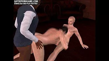 Play A sexy ebony 3d stud is fucking these two sexy hunks asses