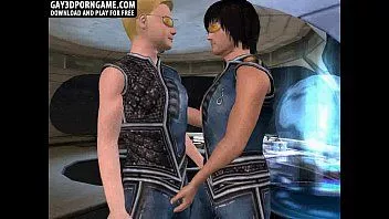 Play Two sexy 3d studs are sucking and fucking
