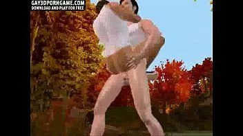 Play 3d cartoon hunk getting fucked hard while camping