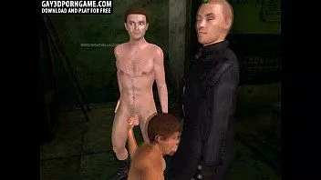 play Три сексуальных 3D красотки сосут и трахают друг друга