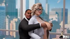 Riproduci BBW Domestiche non può resistere alla massiccia BBC del suo capo: una storia porno animata