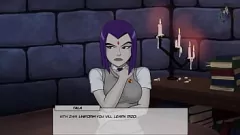 Redare DC Comics Something Unlimited - Curva blondă Raven primește un antrenament anime porno de la Wonder Woman și Starfire