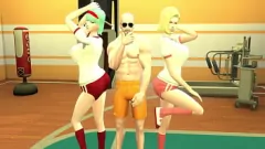 play Le maître pervers Roshi s'entraîne avec un beau 18 ans lors d'une rencontre hardcore hentai en 3D