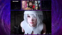 play 性感 3D 动画修女在猛烈性交后获得满是精液的面部护理