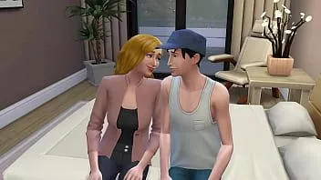 চালান Sims 4 - পরিবারের সাধারণ দিন | আমার শৃঙ্গাকার এবং হতাশ খালা
