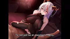 play Откровенная встреча Azur Lane Aegir с Ринхи - незабываемый кримпай, хентай, аниме-экшн