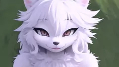 play Furry Hentai Fantasy: Ragazza dal pelo bianco domina in POV
