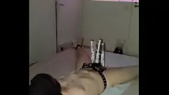 play Hentai BDSM: Sesiune de orgasm intens de muls la mașină