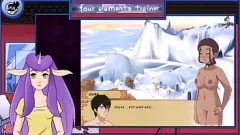 play 4 Elements Avatar: Brunette Hentai Vtuber, aventura ASMR -evaluată de X - Partea 32