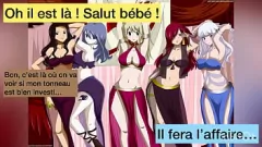 Reproduzir Hentai Orgy: Fairy Tail Joi CEI Aventura de Anime Francês