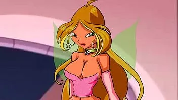 Jouer Flora sauve sa note avec boobjob désordonné - règle 34 du club winx