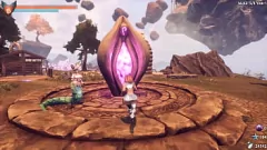 تشغيل Cumming بشدة على Hentai Succubus 'المستوى 4 كس