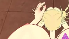 播放 Futanari Hentai Halloween狂欢的Slutty Toga Shinobu