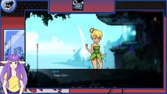 Afspelen Ooit een porno een tijd: lesbische anime -fantasie met Tinkerbell