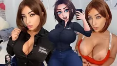 play ASMR Intense Samsung Virtual Assistant Cosplay Joi： '大きなお尻とおっぱいとのアナルセックス