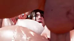 play Shoko的野生海滩狂欢：带喷发和大山雀的Creampie Gangbang