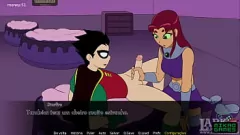 Играть Teen Titans: Starfire & Raven-пародия Hot Anime Hentai с помощью