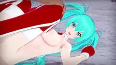 play Cumshot Christmas: Hatsune Miku's Sexy Teen Anime Fantasy