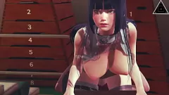 Afspelen Sakura Hinata Lesbische ontmoeting: expliciete seks, pijpbeurt, handjob & cumshot in hete hentai porno