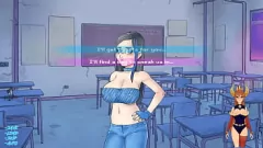play Sensueel hentai voyeurisme: zwartharige brunette ursala's late night lessen (deel 2)