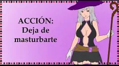 Afspelen Hentai Anime Slave Witch beschrijft JOI -instructies
