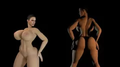 Riproduci Big White Ass & Natural Enormi Tets: Excella's XXX Animation Session