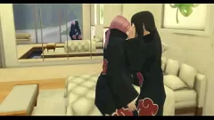 Putar Naruto & Hinata Hentai Threesome: Sakura dan Konan Bergabung untuk Anal & Creampie Intense
