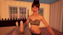 Abspielen 3D Asian Teen Virtual Reality Sex Experience