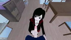 Jouer POV: Unleashing Passion with Ruby Rose - une rencontre Rwby Hentai