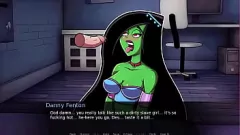 Afspelen Danny Phantom and the Red -Eyed Genie: Amity Park Part 21 - Intense Titty Fuck and Handjob Action