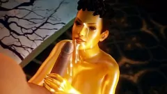 تشغيل 3D Ghost يعطي اللسان الشديد: خيال الرسوم المتحركة هنتاي