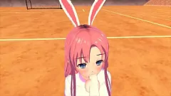 Redare 3D Hentai Bunny Girl's Intens Squirt Masturbation Experiență