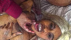 Abspielen Heiße Anime-Stieftochter schluckt riesige Ladung bei Fauxcest-Begegnung am Sheisnovember